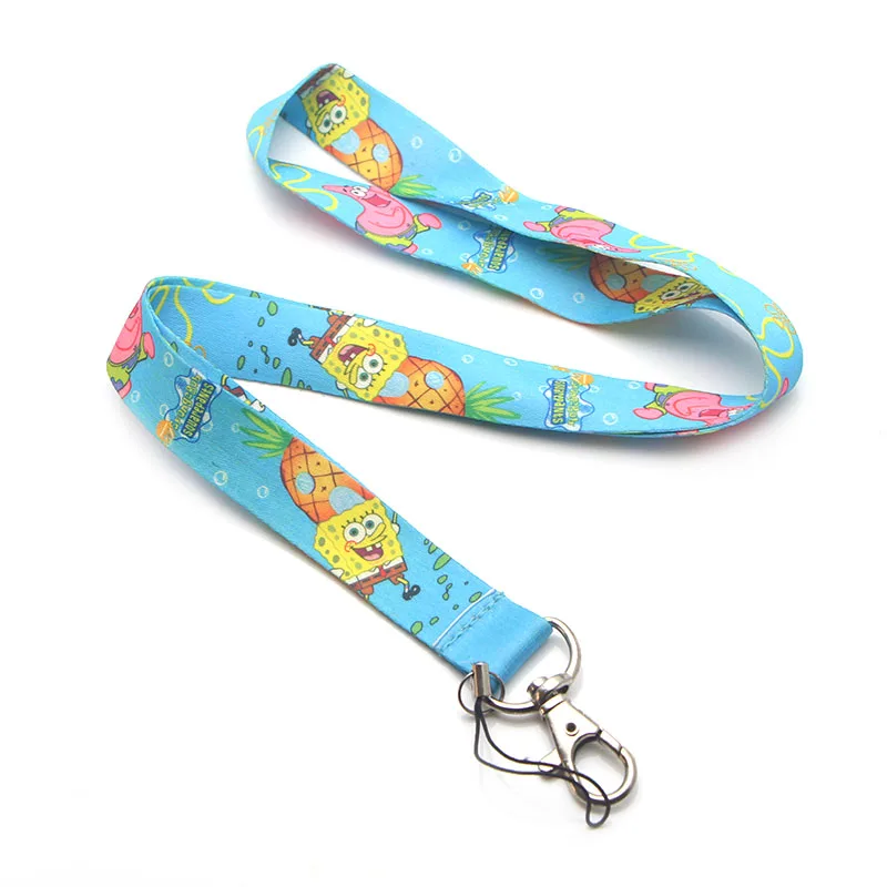 PC140 Wholesale 20pair / lot Anime Lanyard Badge ID Lanyards/ Mobile Phone Rope/ Key Lanyard Neck Straps keychain for key