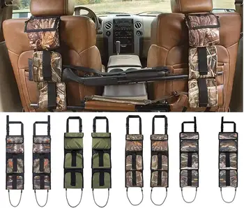 

Car Front Seat Storage Gun sling Bag Back Seat Hanging Rifle Rack Case Hunting Gun Holsters Organizer With Pockets