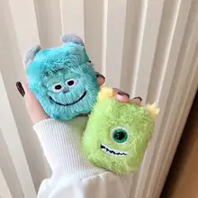 3D милые теплые руки плюшевые вышитые большие глаза Bluetooth беспроводной Чехол для наушников для Apple AirPods pro 3 для AirPods 1 2 Чехол