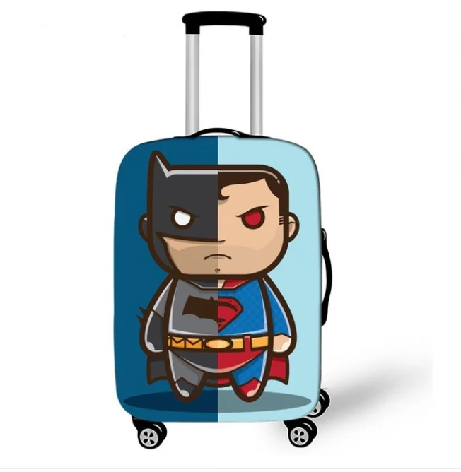 thumbnail image 1 of Nueva funda de equipaje elástica, funda protectora para maletas de superhéroes de cómics, funda gruesa para maletas de 18 a 32 pulgadas, accesorios de viaje, 1 of 5