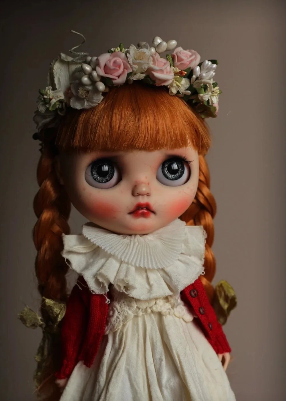 ICY 19 joint blyth кукла с макияжем лицо белая кожа с волосами девочка подарок блонд реальный человек стиль макияж кукла