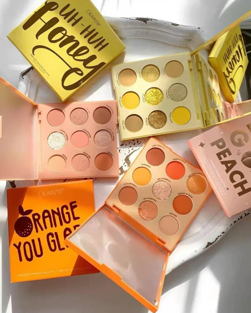 Colourpop 9 Цвета main squeeze блеск и матовая палитра теней для век