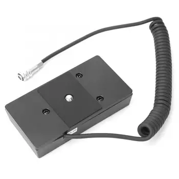 

-U60/30 Dummy Battery Power Supply Plate Mount Aviation Connector for BMD BMPCC 4K Camera Accessories