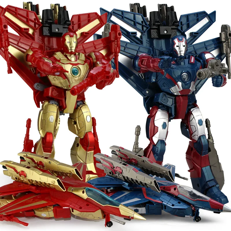 

Children Transformation Toy Jingang Battle Airplane Avengers Robot Union Garage Kit Model Boy Hot Selling Gift