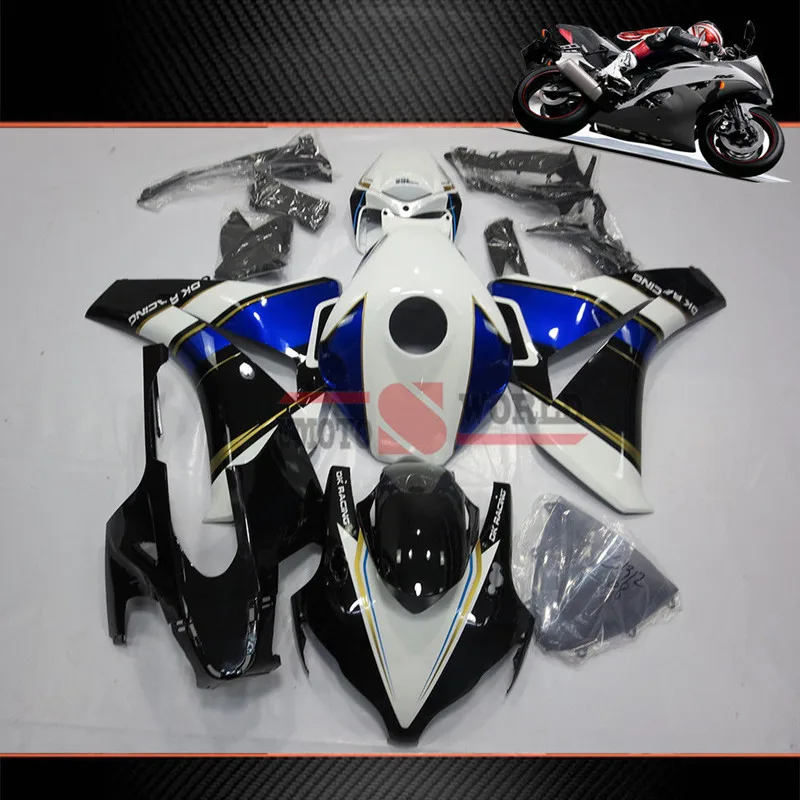 as shows pictures ZXMT ABS Литье под давлением обтекатель комплект для Honda CBR1000RR 2008-2011 кузов крышка бака сиденье хомут Оранжевый Красный Зеленый Желтый Черный - Цвет: as shows pictures