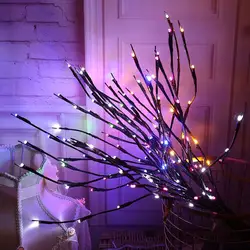 Indoor Twig Lights Decor Twig Branches, Waterproof Vivid Willow Branch LED Lamp, Floral 20 Bulbs  waterproof christmas lights