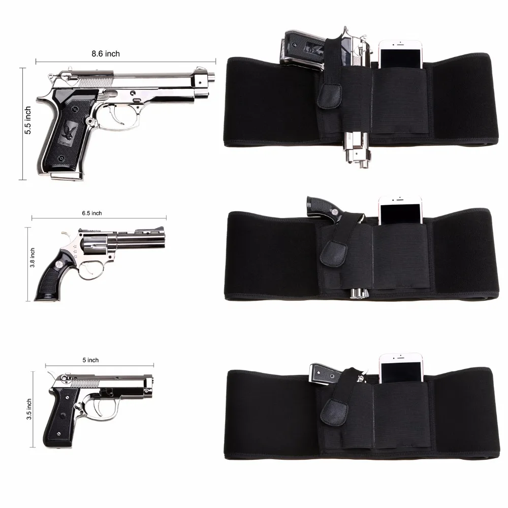 Пояс кобура для скрытого ношения пистолет Glock P238 Ruger LCP и пистолеты подобного