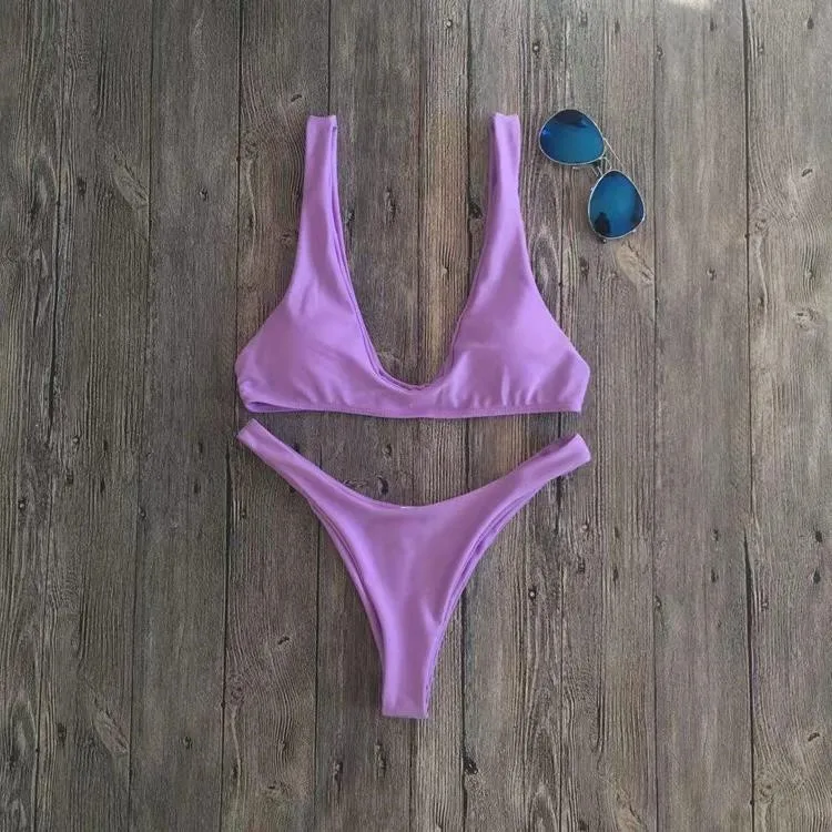 

Women Sexy Brazilian Bikini Ladies Beach Split Swi