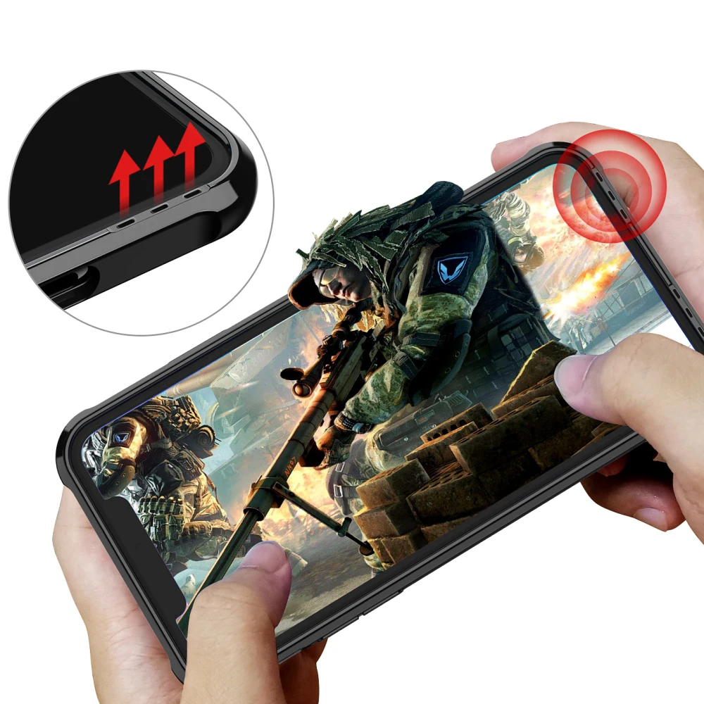 Противоударный силиконовый футляр для бампера для iphone 11 Pro Max XR Xs X 7 8 Plus Прозрачная Жесткая задняя панель с защитой камеры
