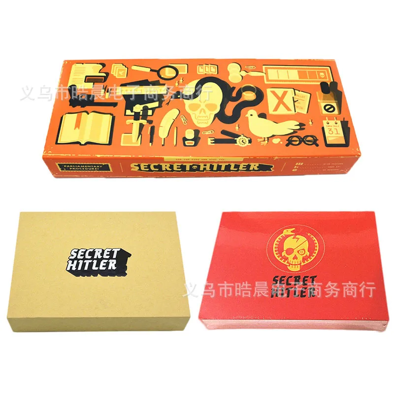 

Secret Hitler Secret Hitler against Humanity Card Game Solitaire Board Game Chess Toy