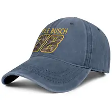 Унисекс MenCute Dad Hat Регулируемая Kyle-Busch-Camo-Number-18 бейсболка для кемпинга