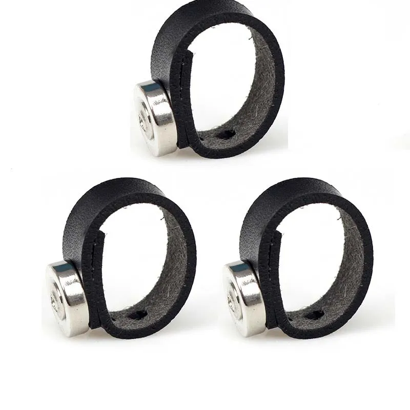 

Magic Strong Magnetic Ring Magnet Finger Magician Tool Leather for Slingshot