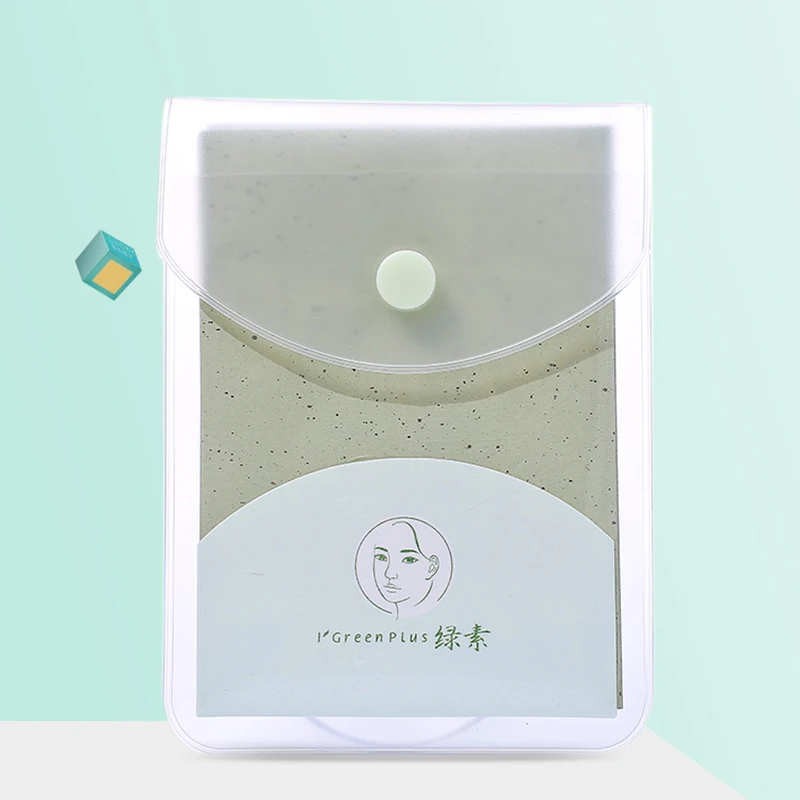 1Pack = 160pcs Portable Summer Protable Oil-absorbing Facial Paper Oil Control Wipes Unisex Face Clean Pores face oil absorbing paper