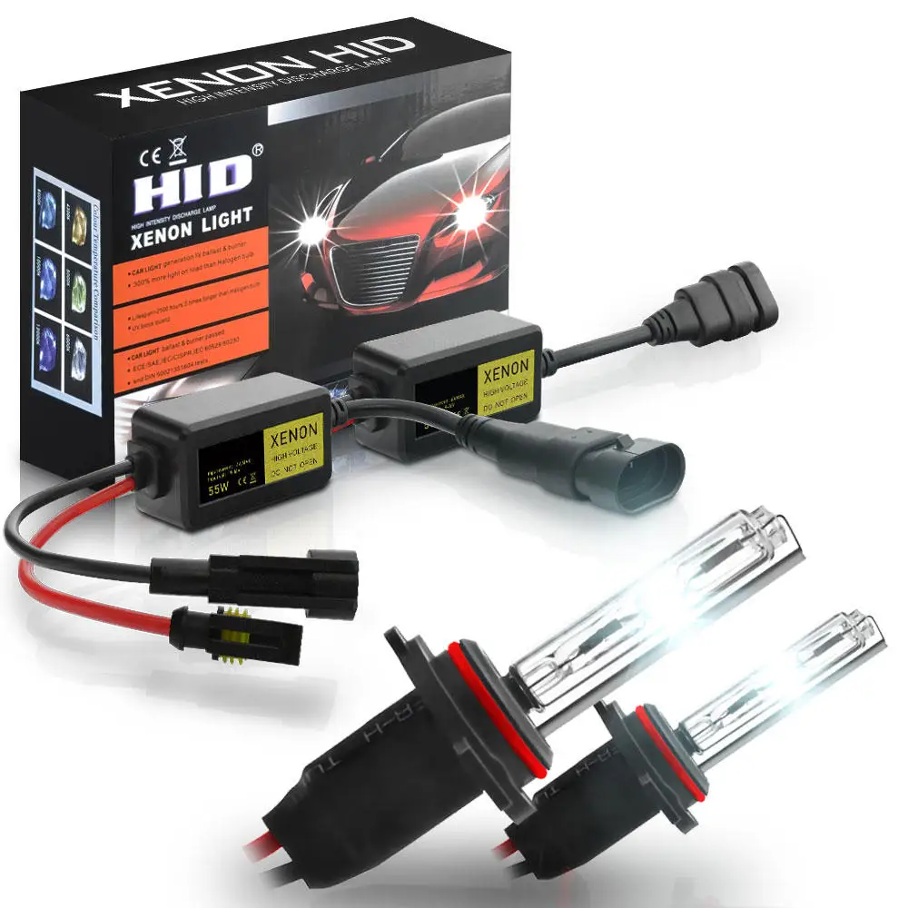 Комплект для преобразования ксеноновых фар H1 H3 H4 H7 H8/H9/H11 6000 9005 9006 880 без ошибок с