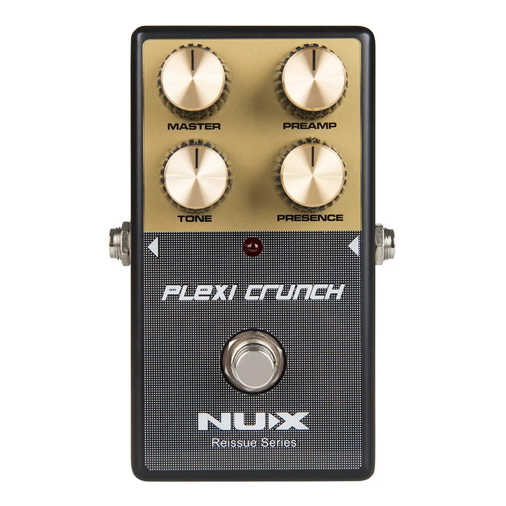 NUX Plexi Crunch гитарная педаль Эффекта Искажения классический британский высокий