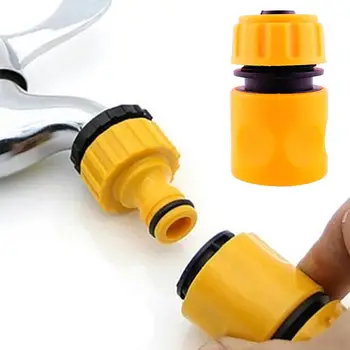 

New Hot ABS Water Hose Pipe Connector Tubing Fittings Watering Plumbing