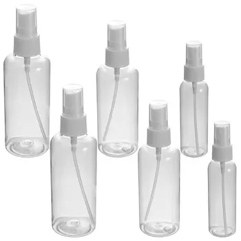 

6pcs Travel Portable Cosmetic Liquid Dispensing Spray Bottle Refillable Subpackaging Bottle Fine Mist Sprayer Set（White, 2pcs 30