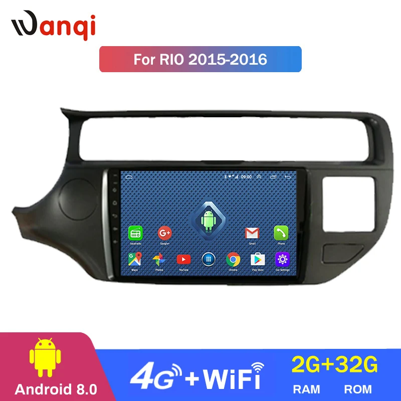 4G Lte Android 8 0 автомобильный DVD мультимедийный видео плеер для Kia RIO K3 2012 2013 2014 2015 2016 GPS