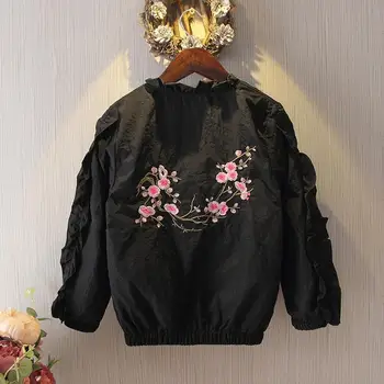 

2020 Girls Spring and Autumn Coats Children's Jackets Clothes Fashionable Outerwear and Children Coat Kids Clothes
