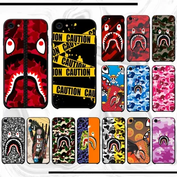 

For iphone 11 case BAPE DIY Printing Phone Case cover Shell For iphone 11 pro max x xs xr 7 8 plus 6 6s 5 5s 5se