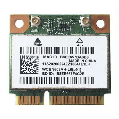 Половина мини PCI E FXP0D DW1703 AR5B225 Bluetooth4.0 + беспроводной WLAN WIFI карта для Dell Vostro 2710 2520