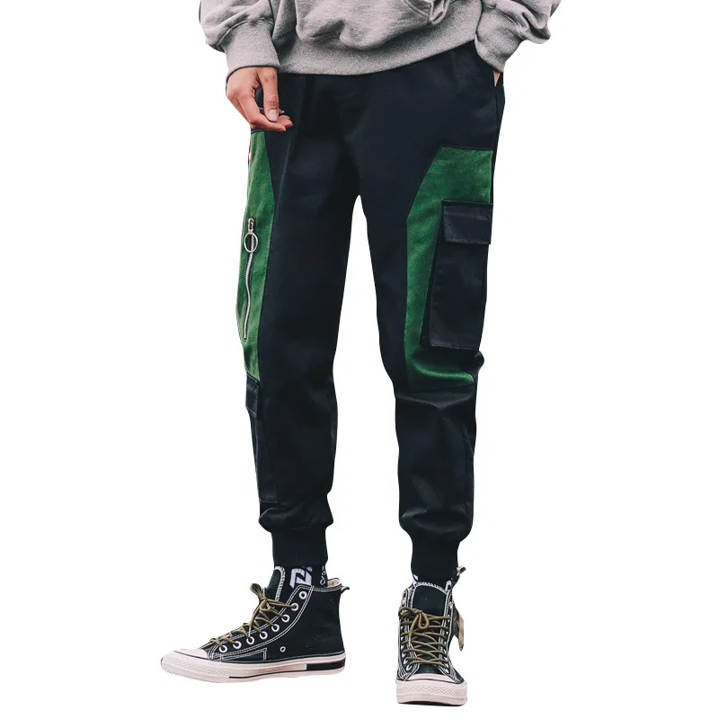 Осень и зима стиль мужские брюки HarLan луч ноги брюки мужские брюки повседневные спортивные нагрудник комбинезон мужские свободные и р