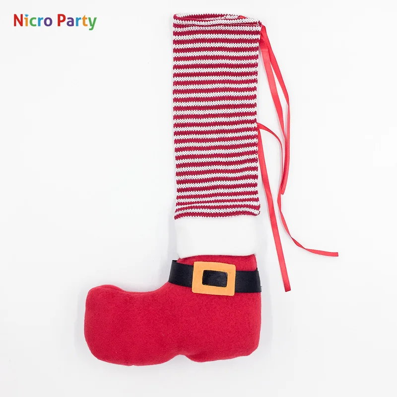 Nicro Chair Foot Covers Christmas Decor For Home Table Decor Ornament Navidad Xmas Party Decor New Year Gift#Chr86