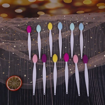 

2Pcs Nose Clean Blackhead Removal Brush Tool With Replacement Head Beauty Skin Care Wash Face Silicone Brush Exfoliating