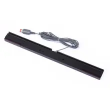 Wired Infrared IR Signal Ray Motion Sensor Bar Receiver For U Nintend Wii PC Simulator Sensor