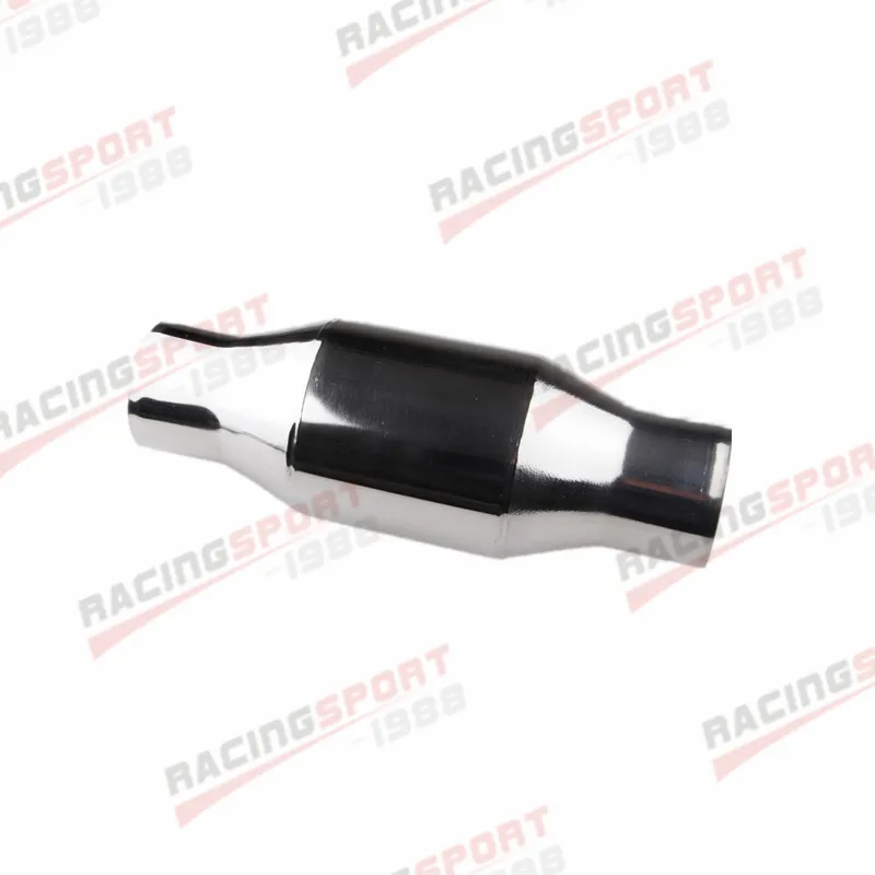 2.25"/2.5"/3" 100/200 Cell High Flow Metallic-Core Race Catalytic Converter