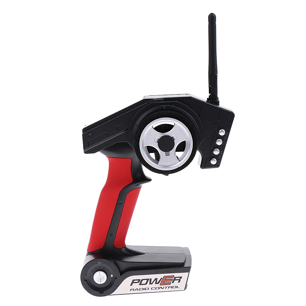 Radio Remote Control Transmitter with Receiver 3 Channel 2.4G for RC Trucks