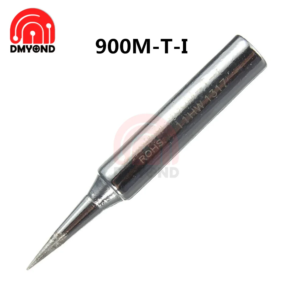 Punte per saldatore Jcd punta per saldatura in rame puro nero 5 pz/set 900M-T Accessori per strumenti di rilavorazione per saldatura senza piombo  1420