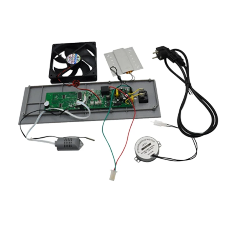 

Exhaust Fan Button Switch with Motor Temperature Control Humidity Diaplay Hatching Incubator Controller Set Pet Supplies Poultry