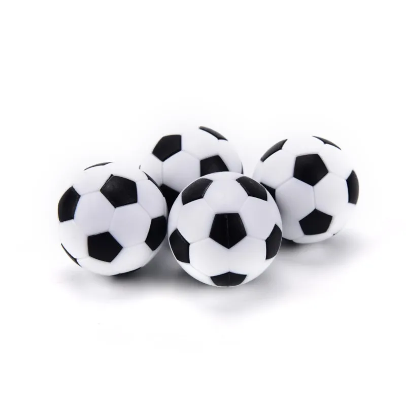4 Pcs 32mm Foosball Table Football Plastic Soccer Ball Football Fussball Soccerball Sport Gifts Round Indoor Games