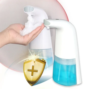 

1Pc 300ML Automatic Induction Soap Dispenser Wall - Mounted Dual-Purpose Plastic Timing Disinfectant Water Dispense