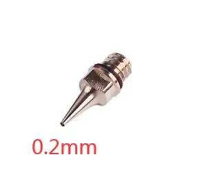 0.2/0.3/0.5mm Airbrush Nozzle Needle Replacement Parts for Airbrushes Spray Gun Model Spraying Paint Sprayer Tool Accessories E