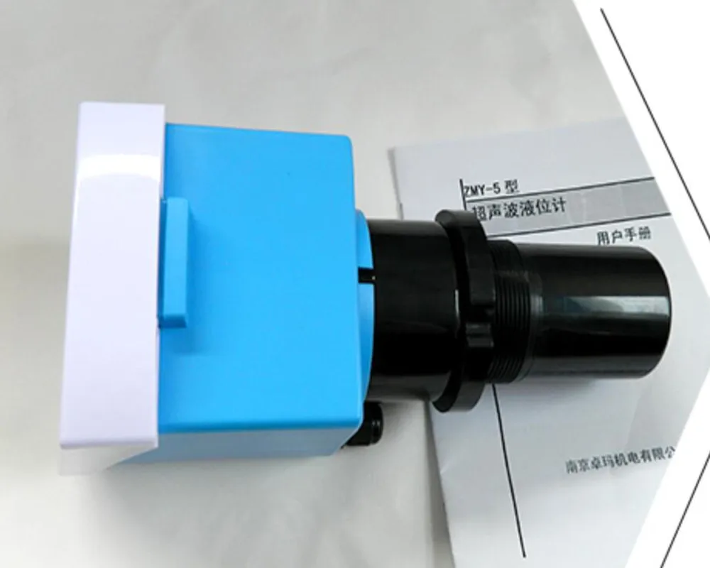 Ultrasonic Level Transmitter Liquid Oil Fuel Measuring 4-20mA Output Water Tank