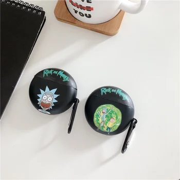 

Rick and Morty Silicone Case for Huawei Freebuds 3 Case Headphone Cover For Freebuds 3 New Earphone Cases Capa IMD Skin Funda