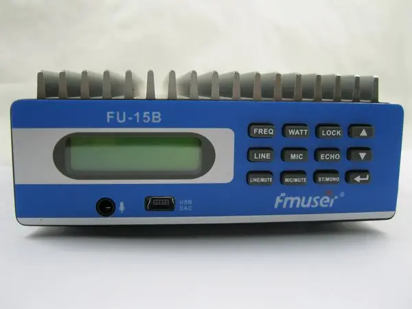 FMUSER CZE CZH 2 шт. Fmuser FU-15B 15 Вт 15 Вт fm радио передатчик PC контроль вещания для беспроводной радиостанции