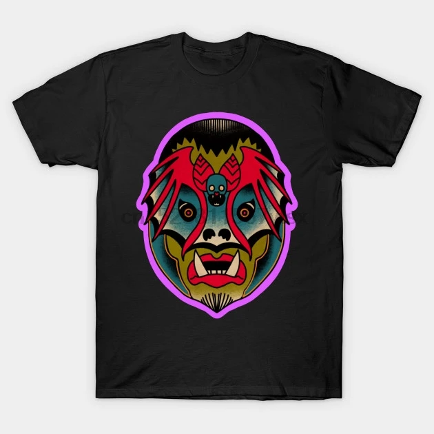 Men tshirt Vampire bat Halloween mask T Shirt Printed T-Shirt tees top | Мужская одежда