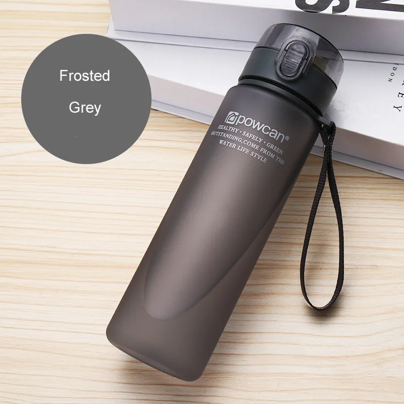 New Fashion Water Bottle Plastic Portable Student Bottle Female Summer Sports Children Trend Leisure Creative Water