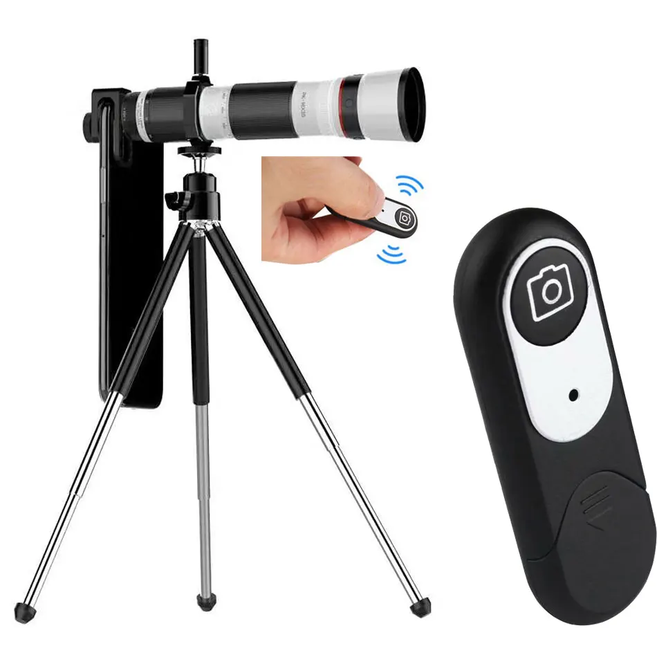 4K HD 16-35X Telescope Camera Zoom Lens for Smartphone Lente Celular 3-Section Adjustable Cell Phone Telephoto Lenses 4K HD 16-35X Telescope Camera Zoom Lens for Smartphone Lente Celular 3-Section Adjustable Cell Phone Telephoto Lenses