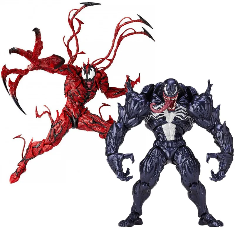 Disney Movie Venom 2 Figures Pvc Spider Man Venom Carnage Action Figure