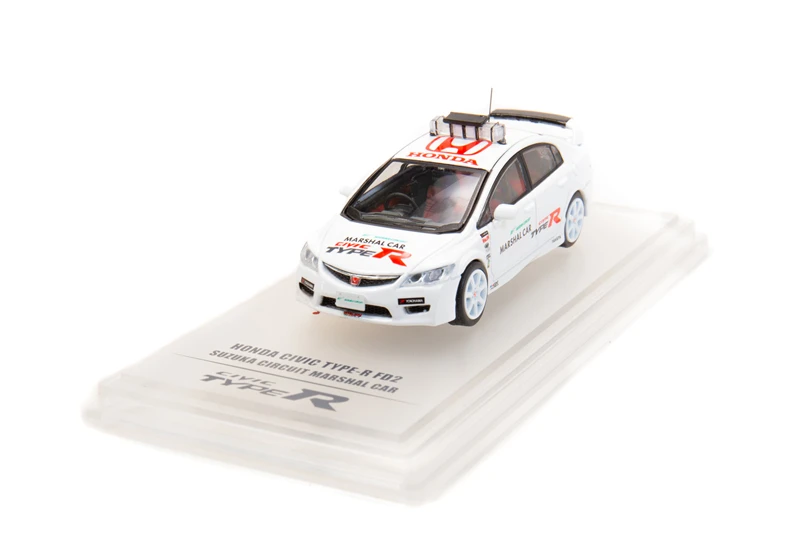 INNO64 1: 64 Honda Civic Тип R FD2 Suzuka цепи Маршал автомобиль литой модельный автомобиль