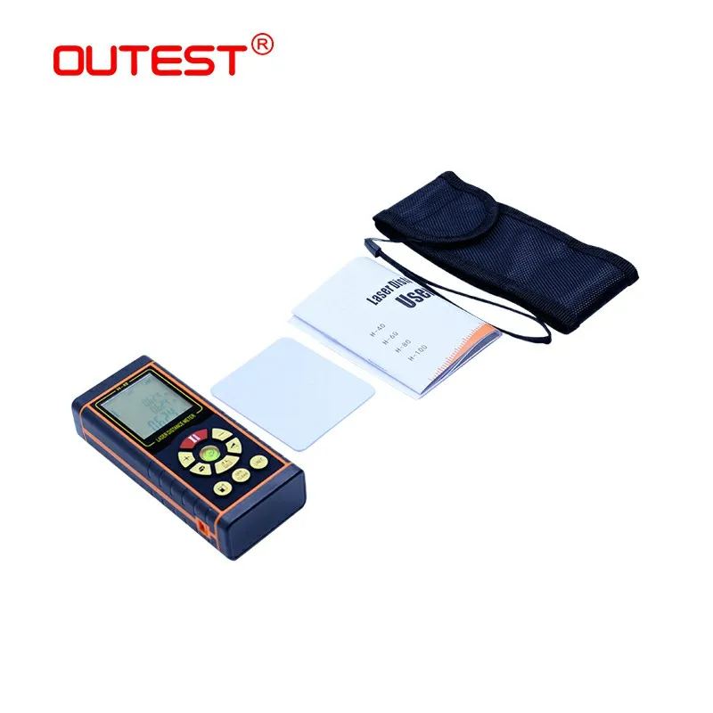 OUTEST Trena Laser Range Finder Rangefinder Laser Distance Meter 40M 60M 80M 100M Medidor Laser Ruler Roulette Tester Tool
