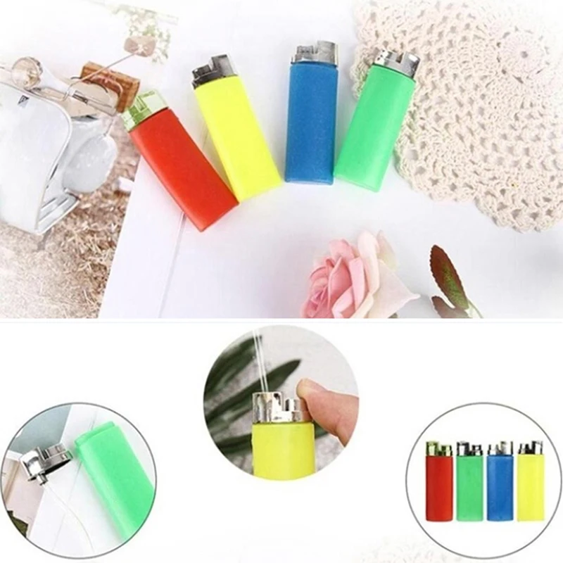 

1PCS Random Color Funny Party Trick Gag Gift Water Squirting Lighter Fake Lighter Joke Prank Trick Toy