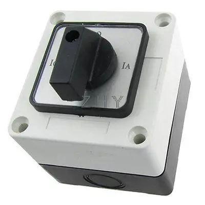 

Ith 20A 4 Positions 3 Poles Changeover Switch Control Station