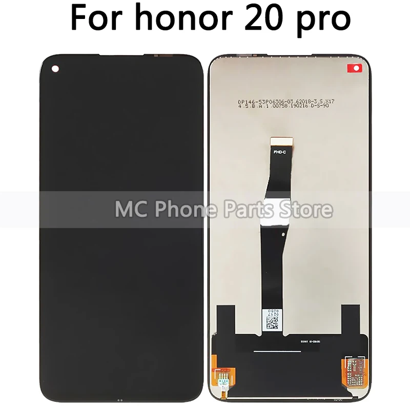 

New For Huawei Honor 20 Pro LCD Display Touch Sensor Digitizer Pantalla Screen Assembly