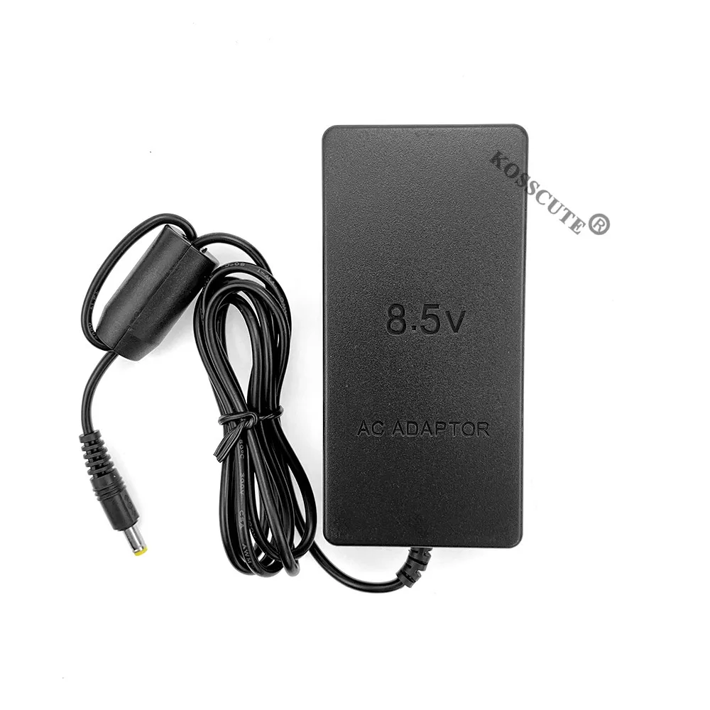 EU Plug AC 100~240V Adapter Power Supply Charger Cord DC 85V 56A Adaptor for Sony PS2 Playstation Slim 70000 Series