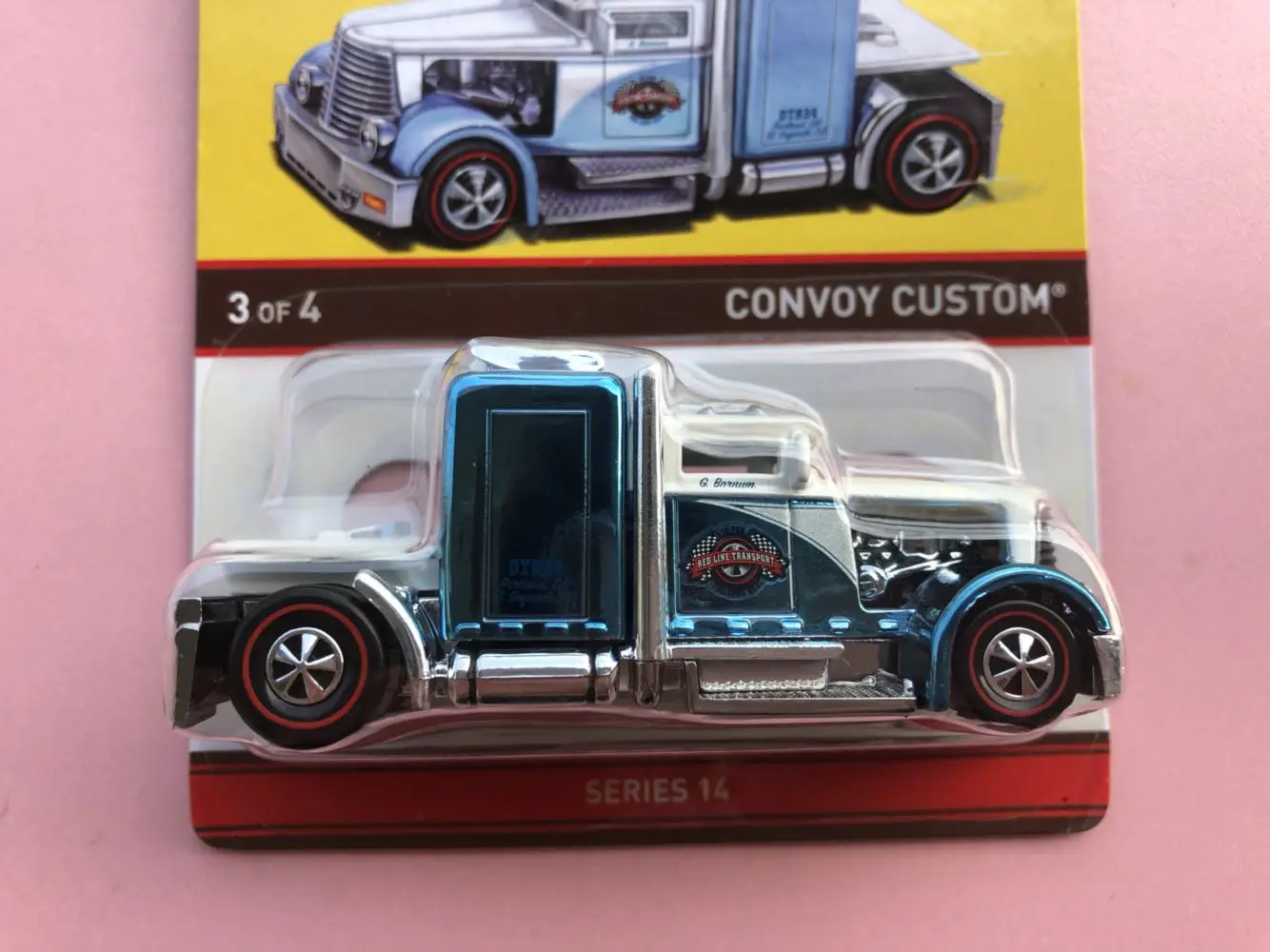 Hot Wheels Машинка красная линия клуб конвой изготовленный на заказ Коллекционная серия NEO-CLASSICS металлические Литые модели автомобилей детские игрушки подарок